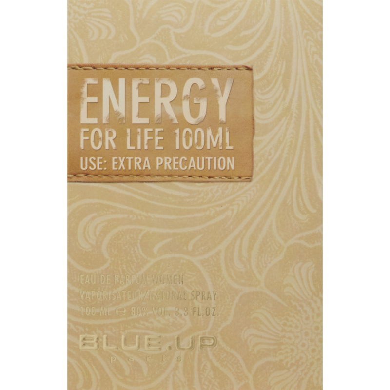 Blue Up Energy For Life Extra Precaution Women Perfume 100ml - Image 2