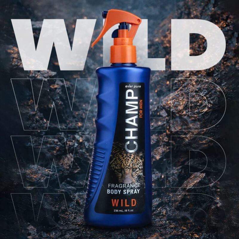 Ever Pure Champ Wild Fragrance mist For Men 236ml