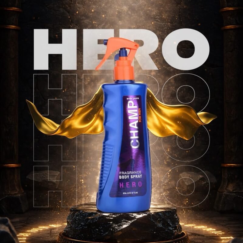 Ever Pure Champ For Man - Hero - fragrance mist - 236ml
