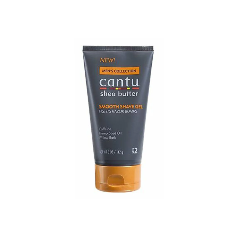 Cantu Men's Shea Butter Smooth Shave Gel, 5 Oz