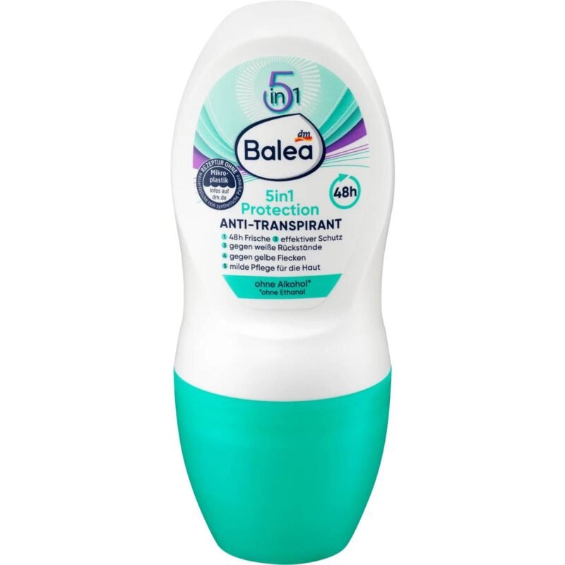 Balea 5In1 Protection - Anti-Transpirant - 50ml