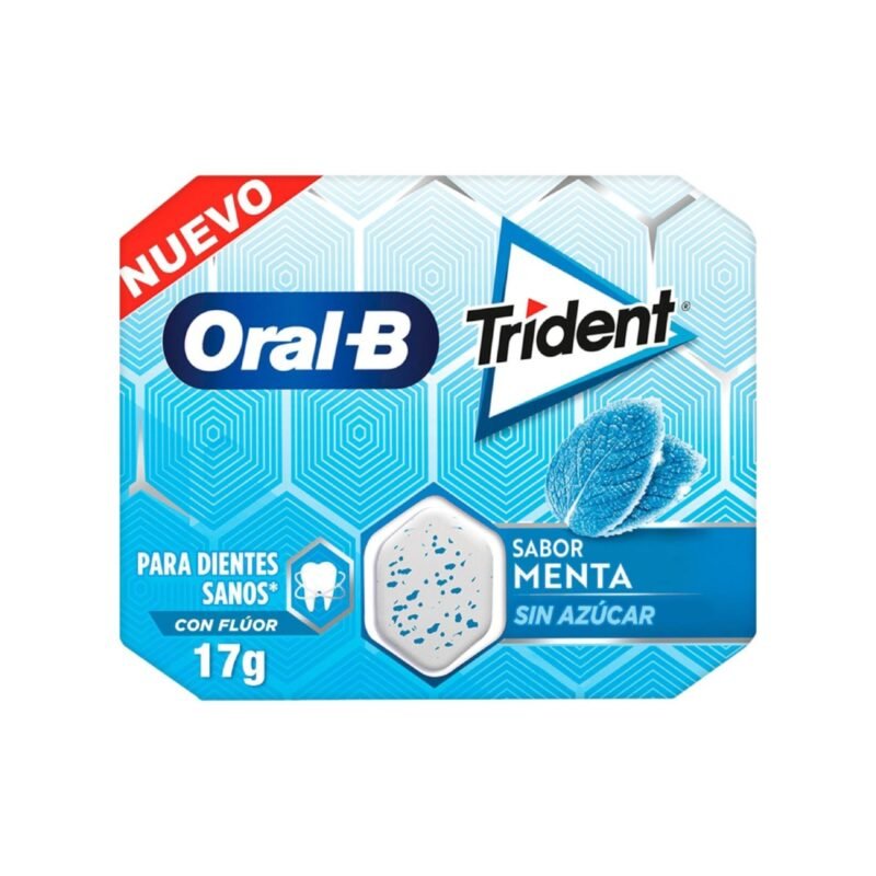 Trident -Oral-B Peppermint Gum - 10 pieces