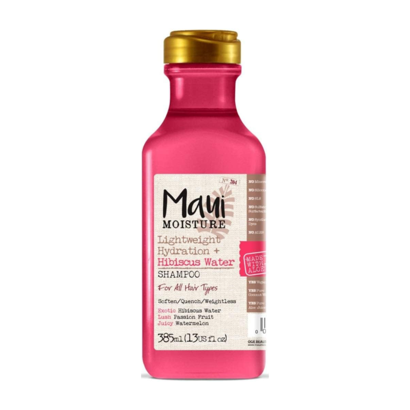 Maui Moisture Weightless Hydration and Hibiscus Water Shampoo 385 ml