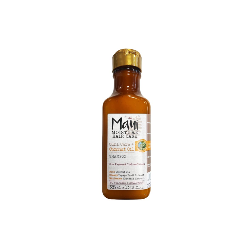 Maui Coconut Oil Shampoo for curly hair - Defines Curls 385 ml
