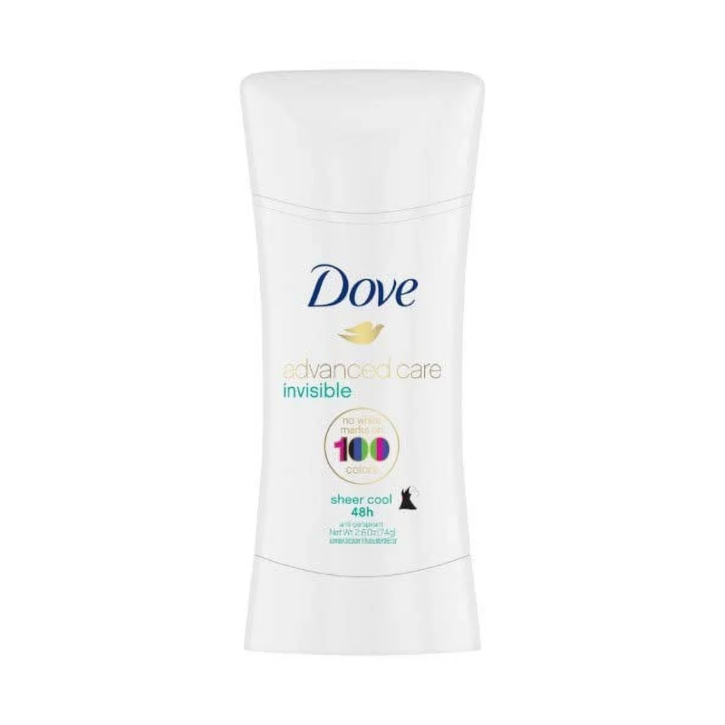 Dove Antiperspirant Deodorant Advanced Care Sheer Cool, 2.6 oz
