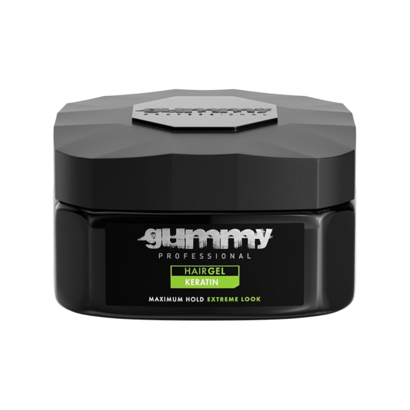 Gummy Hair Gel Maximum Hold Keratin 220ml