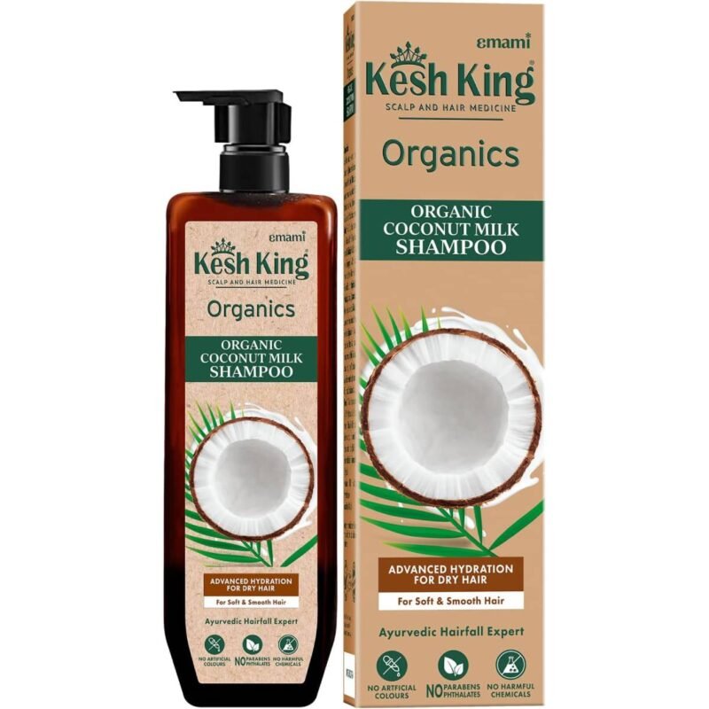 Kesh King Organics- Organic Coconut Milk Shampoo 300 ml