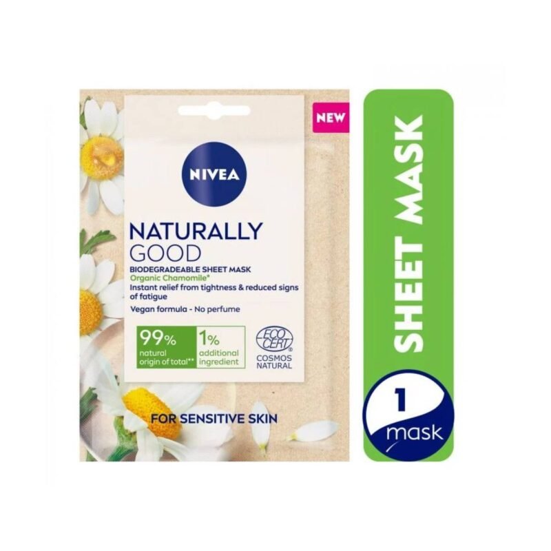 Nivea Face Naturally Good Chamomile Sheet Mask 1 Piece