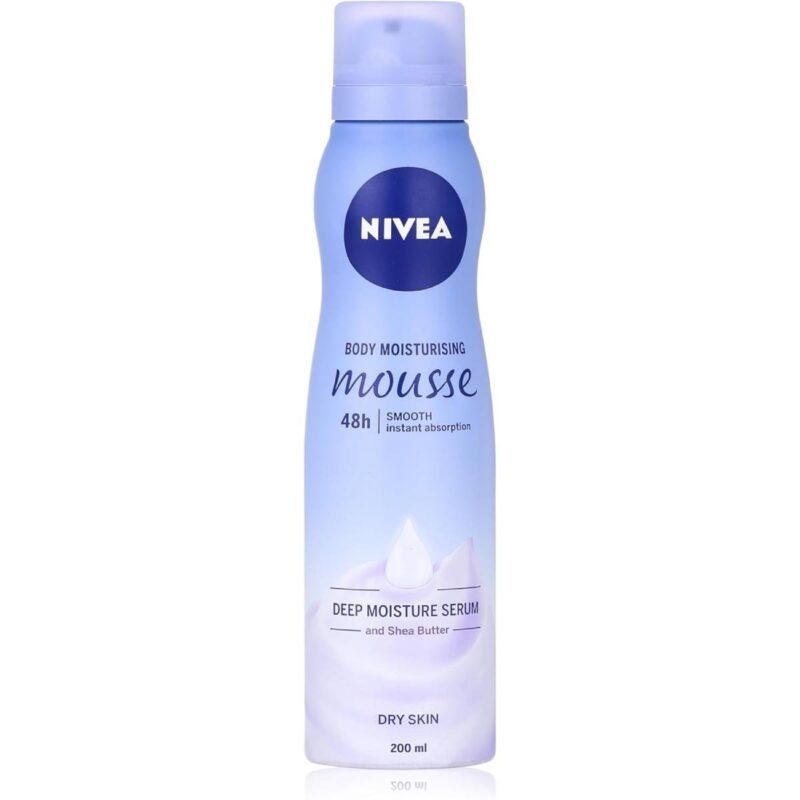 NIVEA Body Lotion Mousse with Sheaf Butter, 200ml