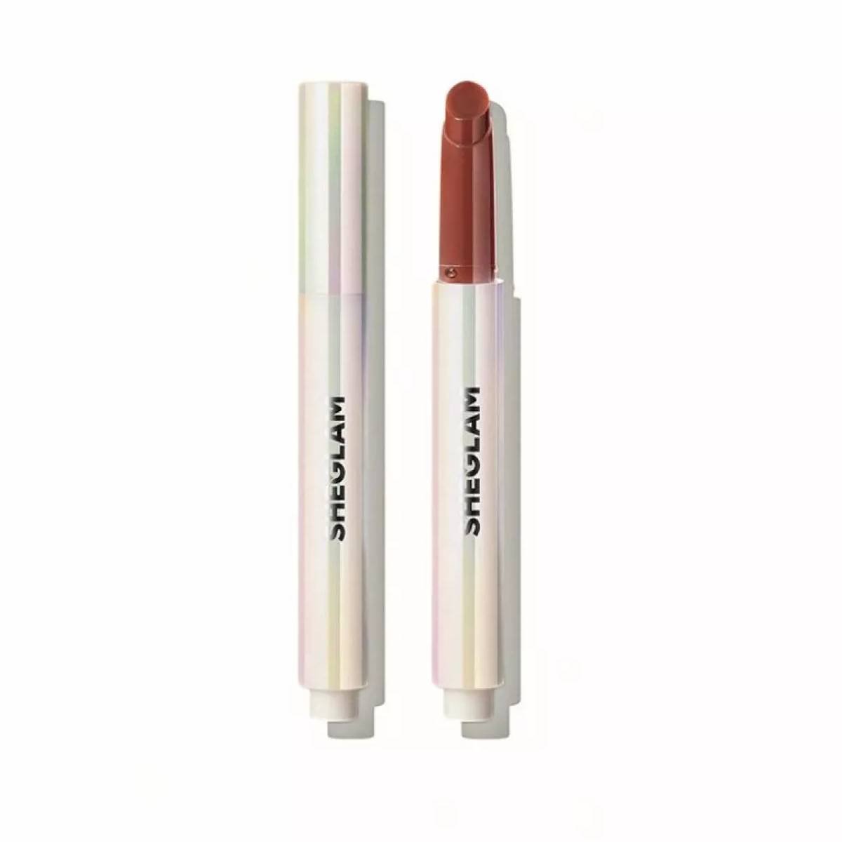 Sheglam pout perfect shine lip plumper -peachy keen