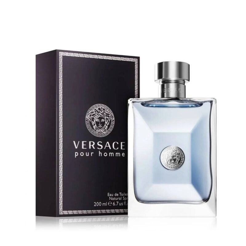 Versace Signature Homme EDT Spray (blue / Silver) 6.7 oz