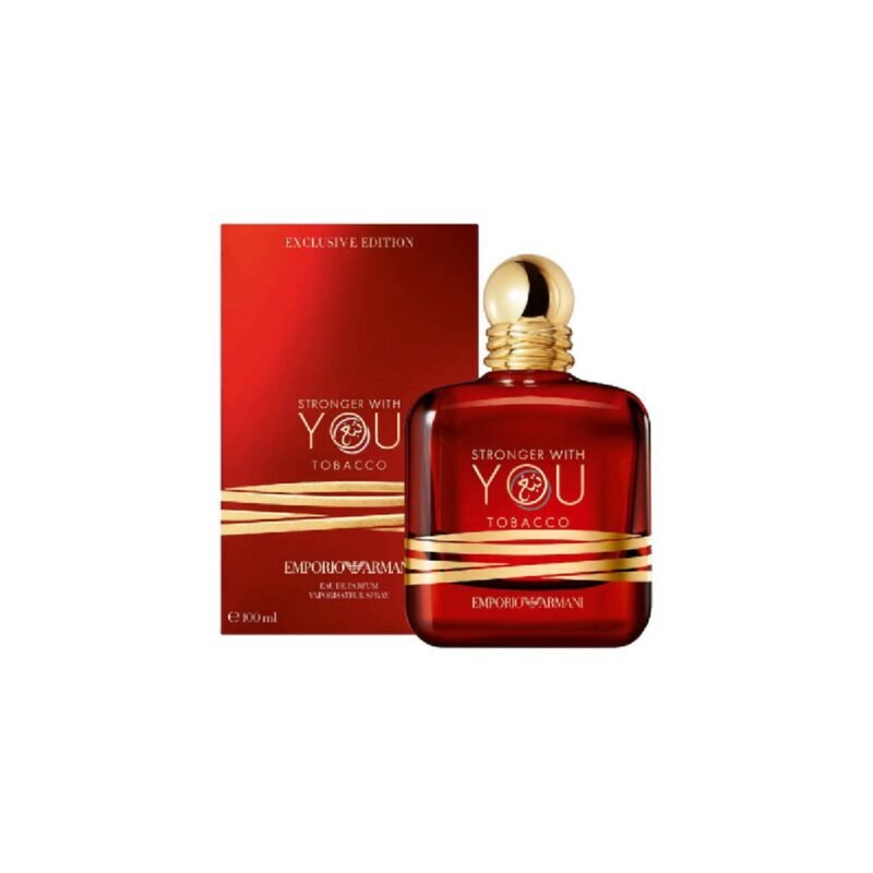 Giorgio Armani  Unisex Stronger With You Tobacco EDP Spray 3.4 oz