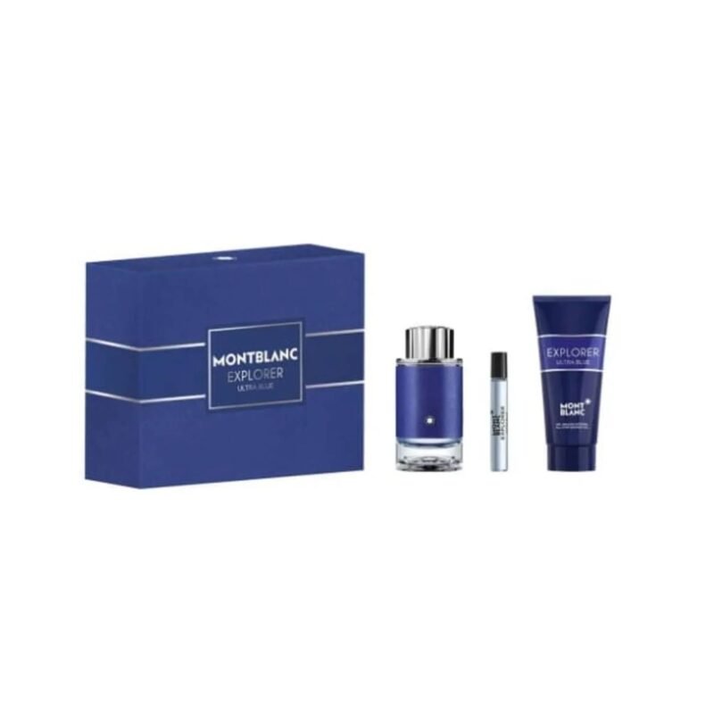 Montblanc Men's Explorer Ultra Blue Gift Set
