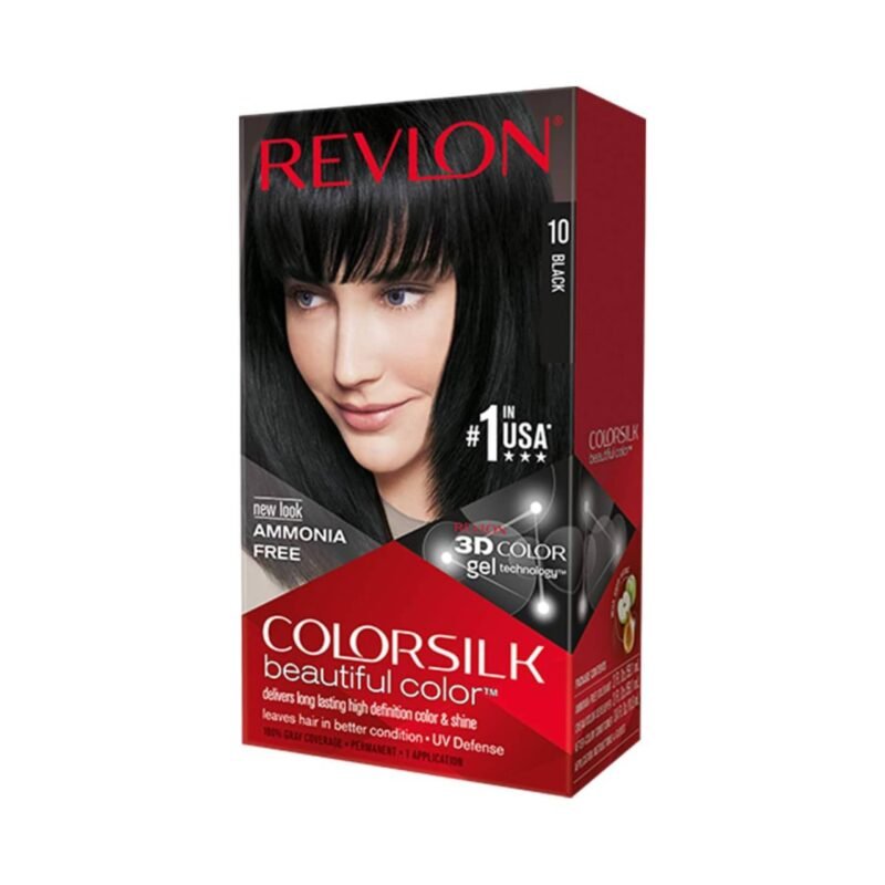 Revlon Colorsilk Beautiful Hair Color - 10 Black