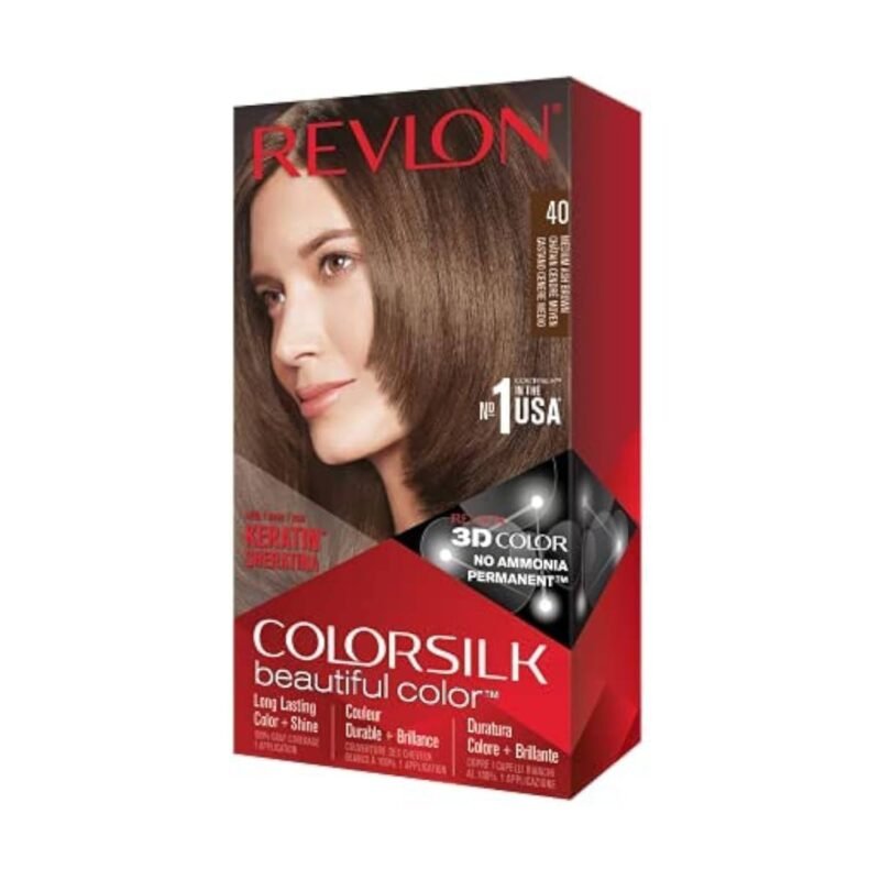 Revlon Colorsilk Beautiful Hair Color - 40 Medium Ash Brown