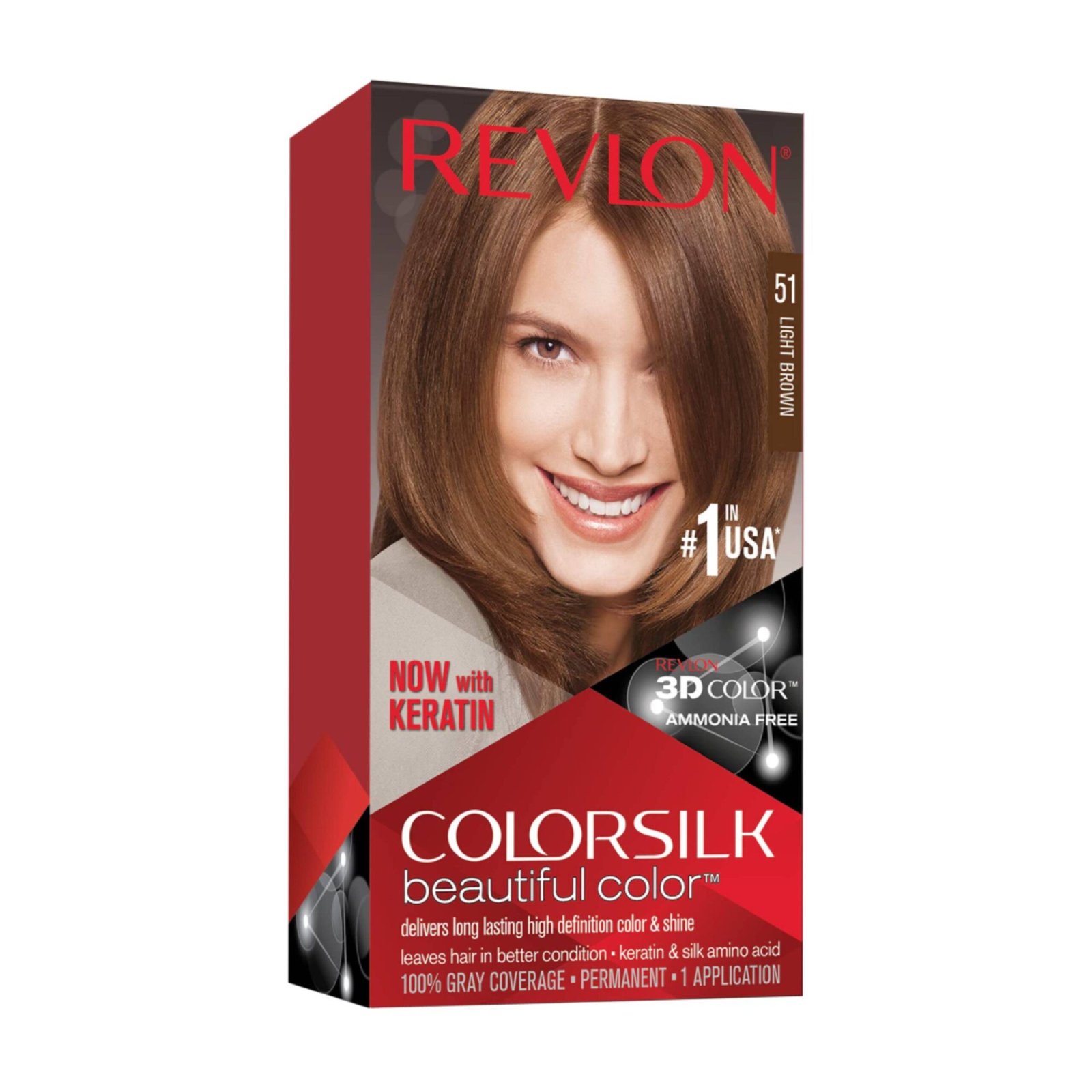 Revlon Colorsilk #51 Light Brown