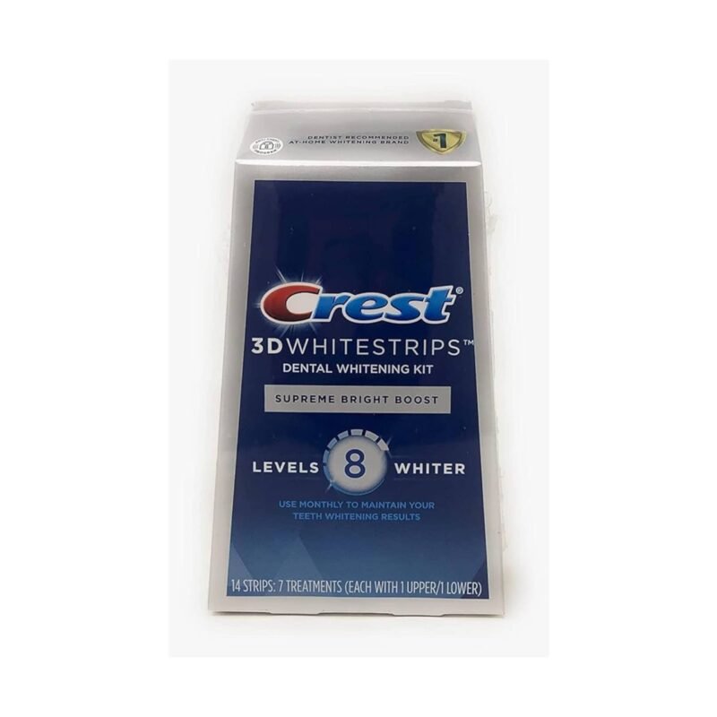 Crest 3D Whitestrips Supreme Bright Boost Teeth