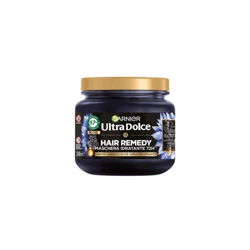 Garnier Ultra Dolce Carbone Magnetico Maschera Idratante 340ml