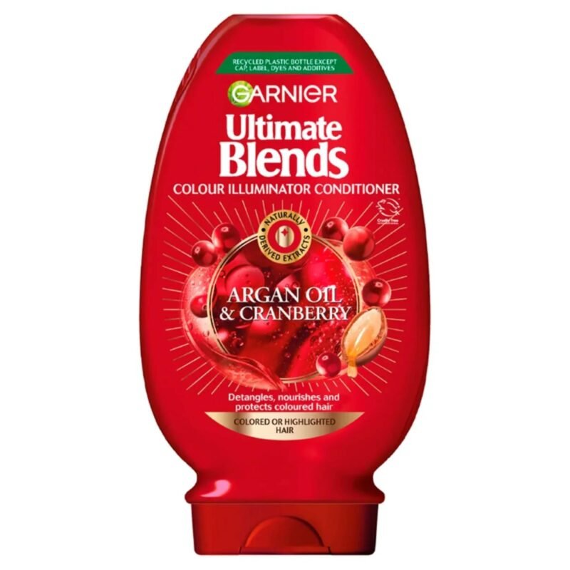 Garnier Ultimate Blends Argan Oil & Cranberry Conditioner - 400ml