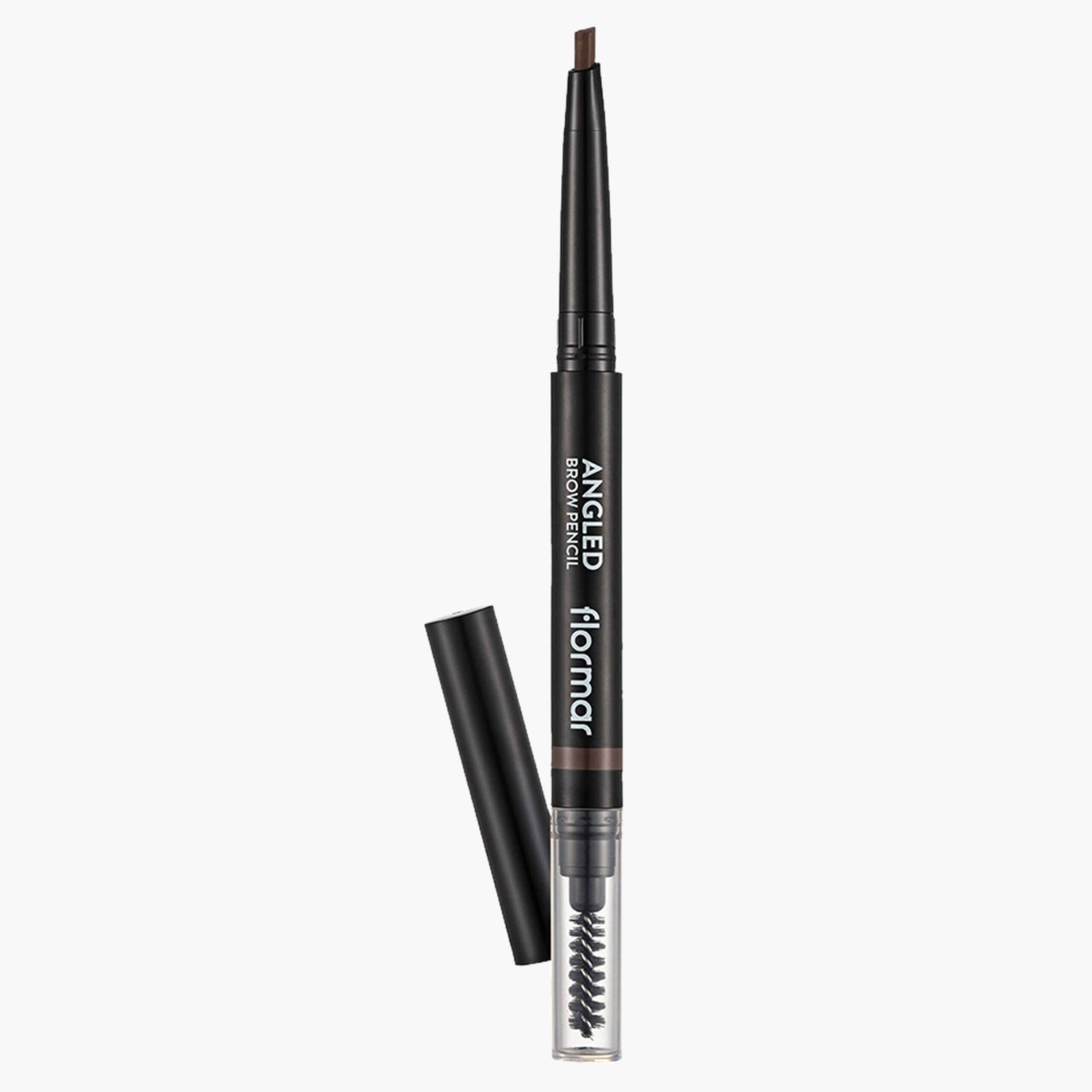 Flormar Angled Eyebrow Pencil And Eyebrow Brush 002 light Brown