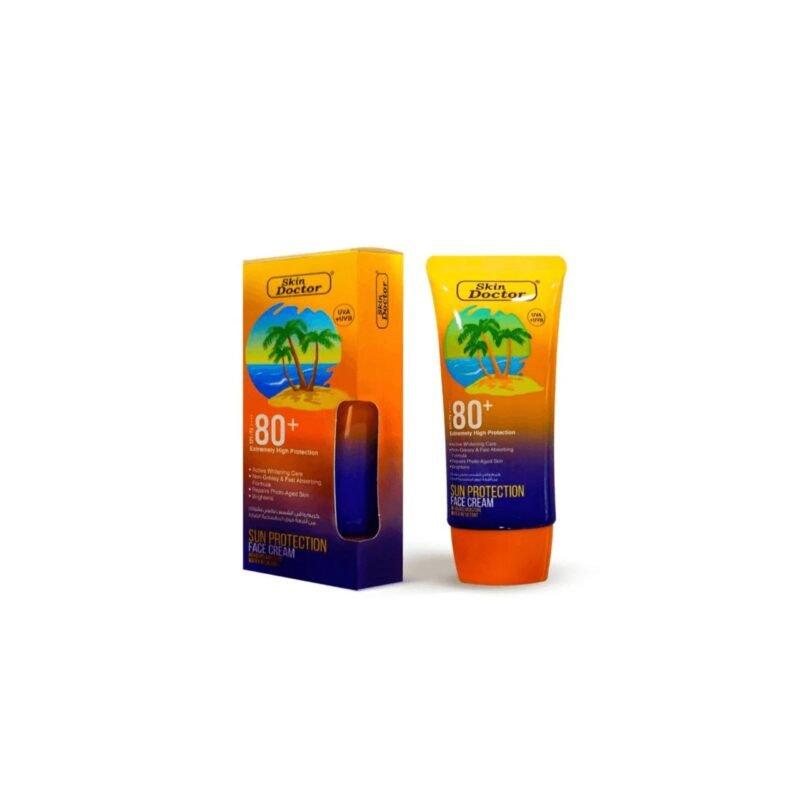 Skin Doctor Extremely High Sun Protection Face Cream SPF 80+, 50g