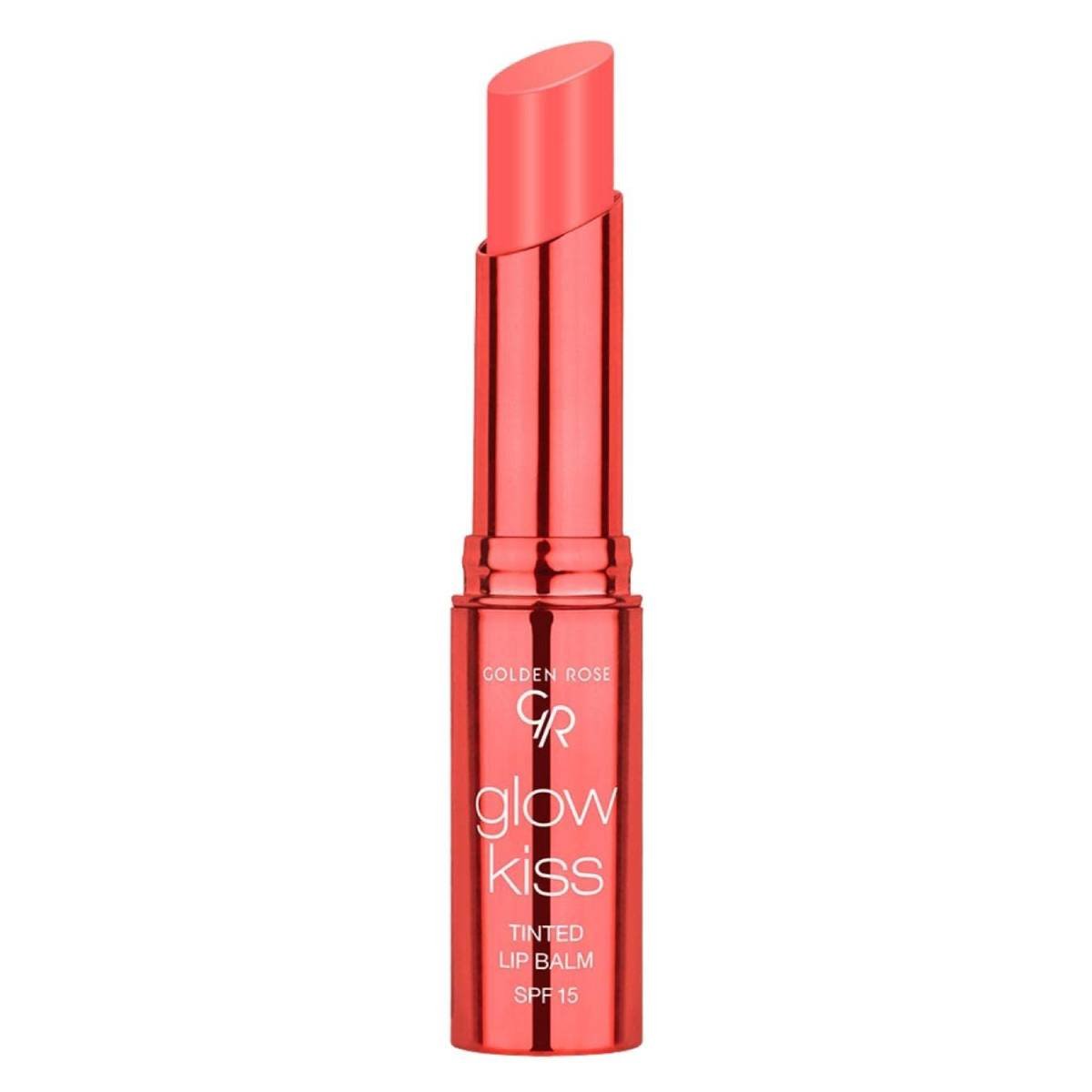 Golden Rose Glow Kiss Tinted Lip Balm - 04 Peach Shake