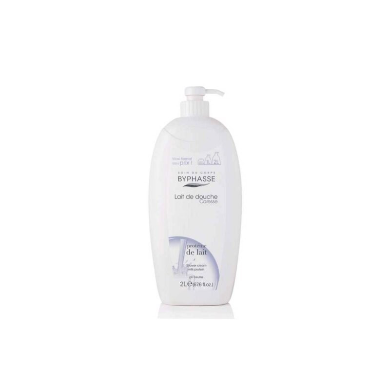 Byphasse Shower gel Caresse 2L - Milk protein