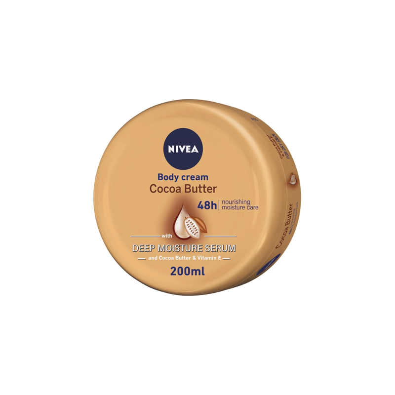 Nivea Cocoa Butter Body Cream With Deep Moisture Serum 200ml