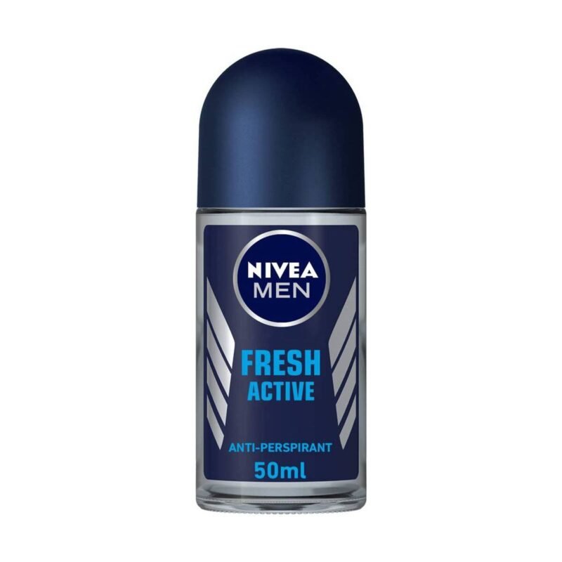 Nivea Fresh Active Roll-On Deodorant For Men With Fresh Scent - 50 ml
