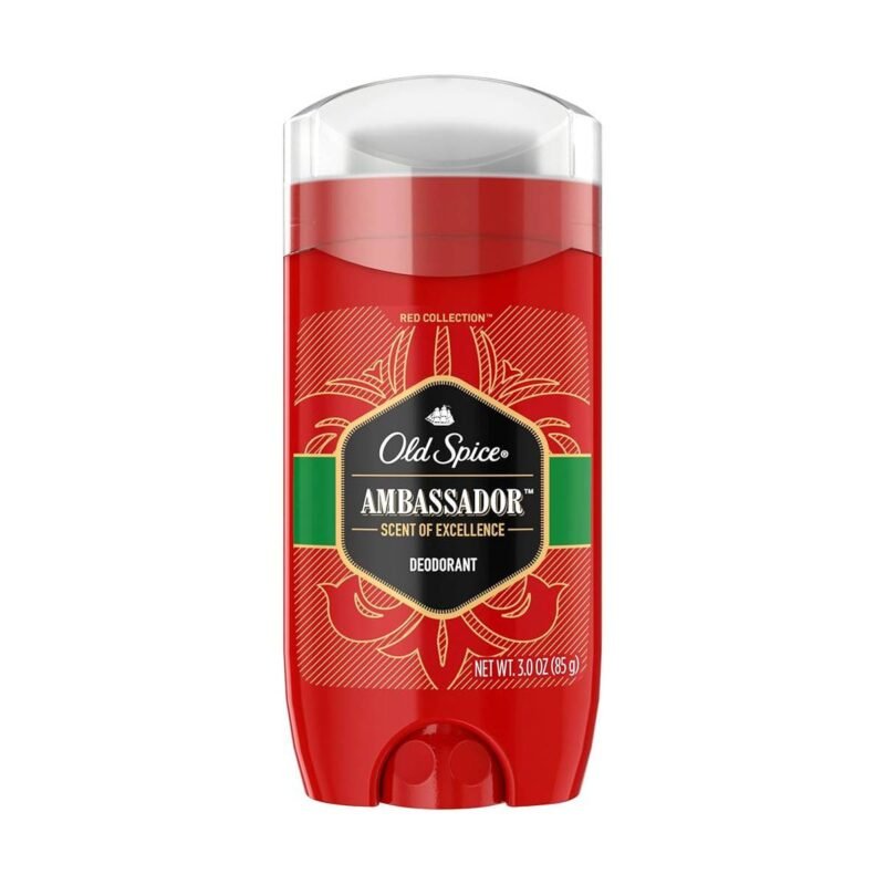 Old Spice Red Collection Scent Of Excellence Deodorant, Ambassador, 3 Ounce