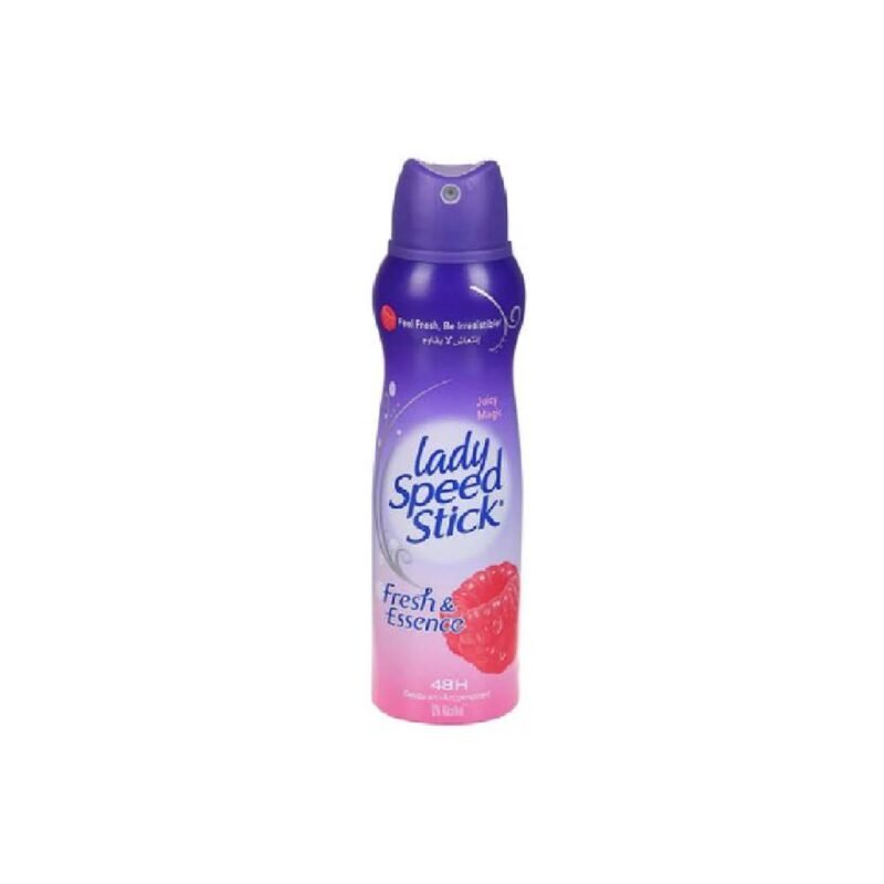 Lady Speed Stick Fresh Essence, Antiperspirant Deodorant, Spray, Raspberry 150ml