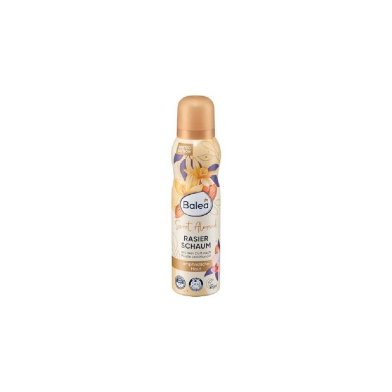 Balea Sweet Almond - Shaving Foam With Vanilla & Almond Fragrance - 150ml