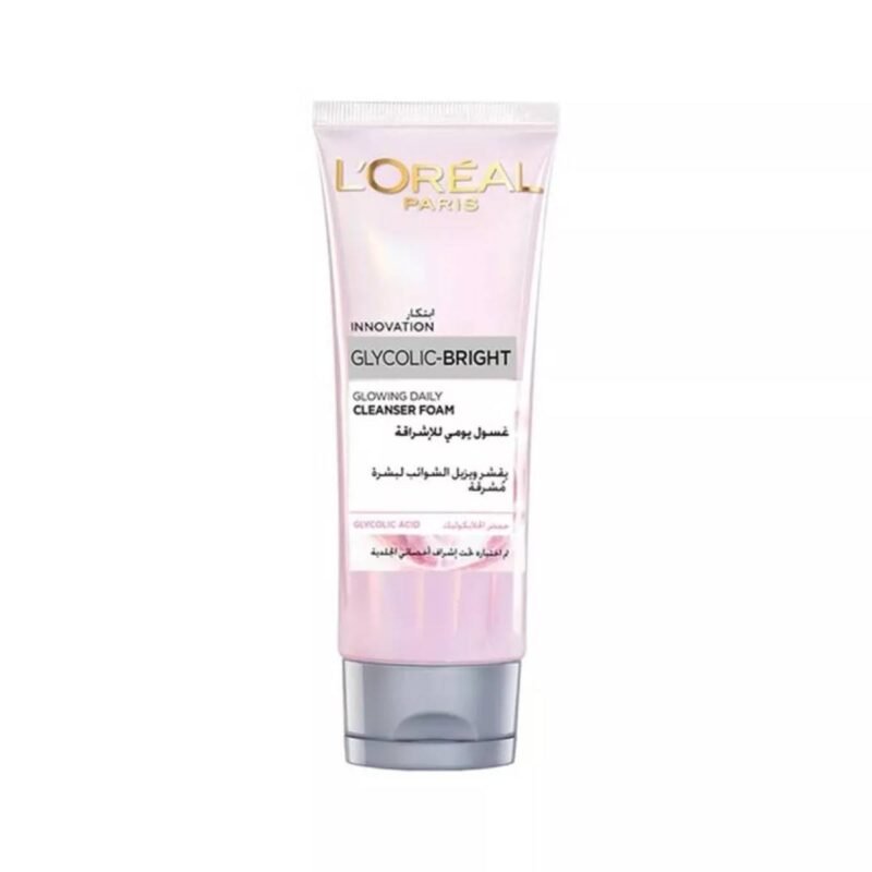 L'Oreal Paris Glycolic Bright Glowing Daily Cleanser Foam 100Ml