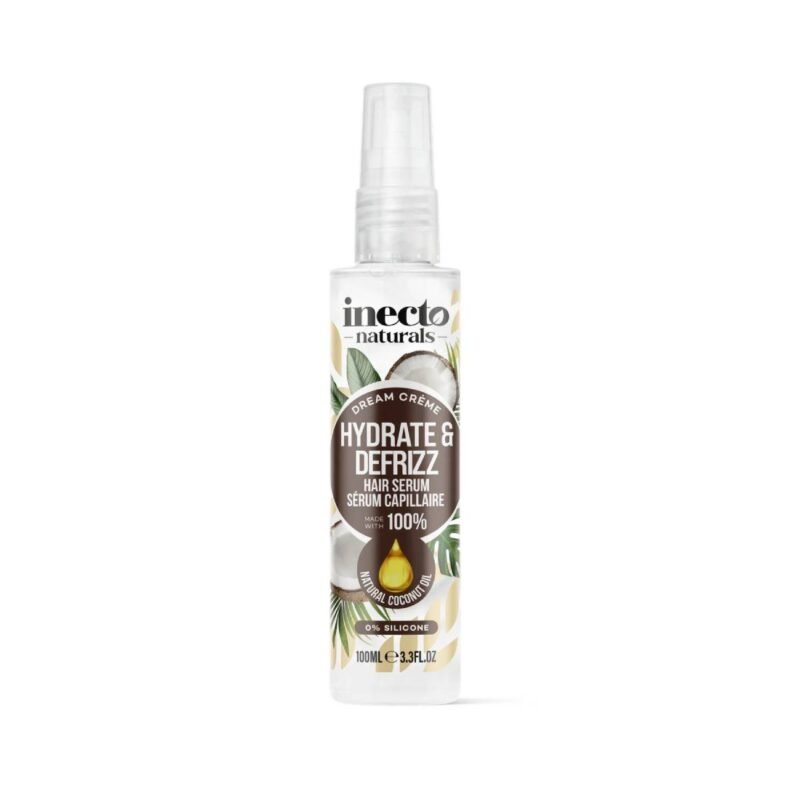 Inecto Coconut Hair Serum with Pure Coconut Oil - 100ml