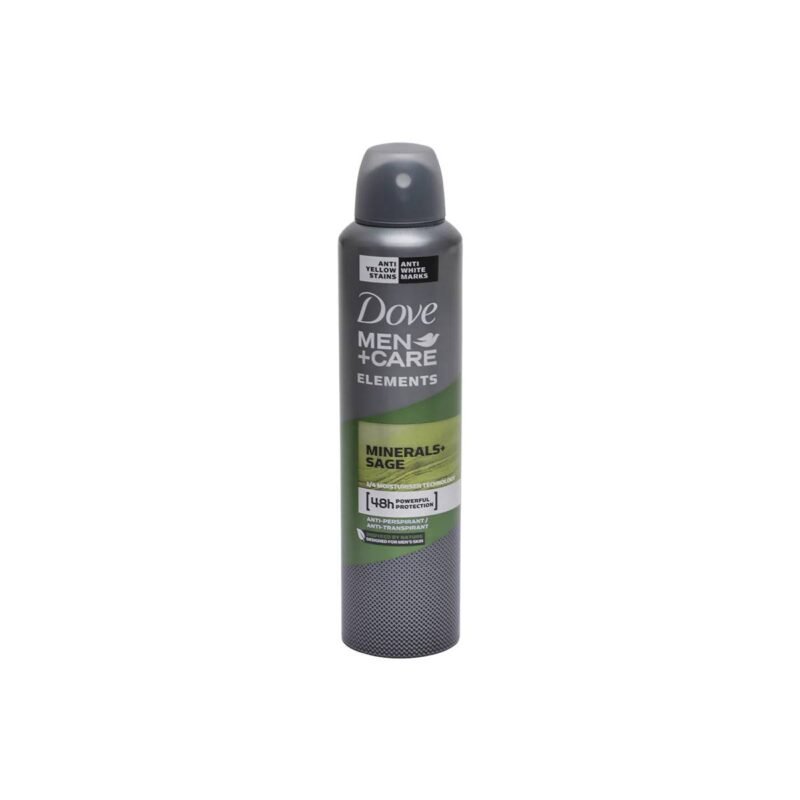 Dove Men Care Elements Minerals Sage Antiperspirant Spray 250ml