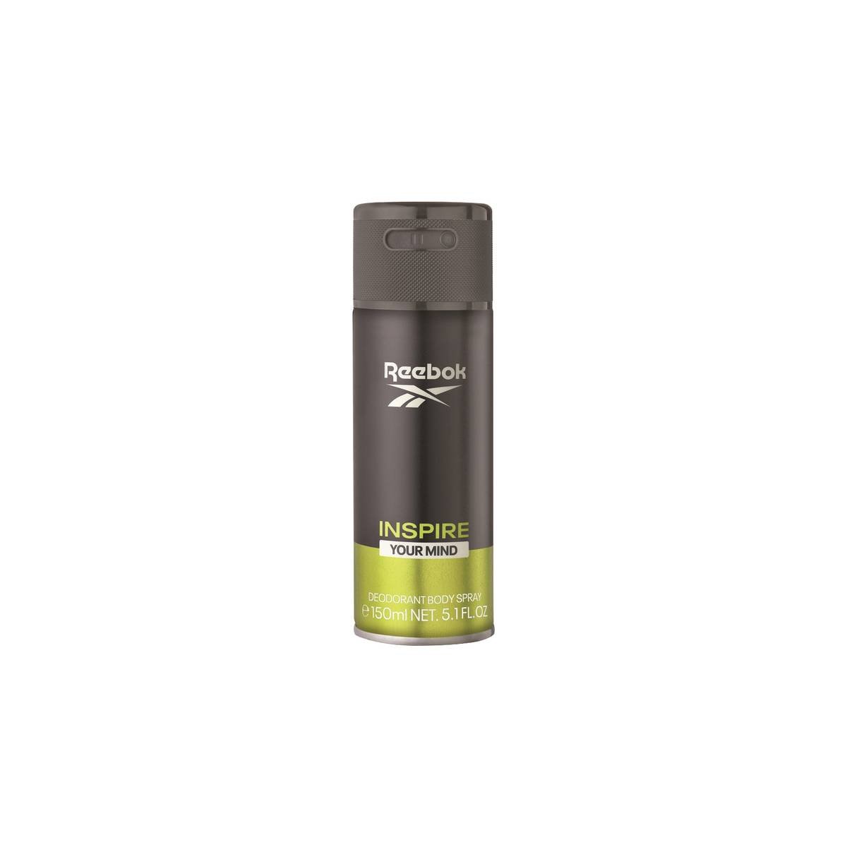 Reebok Men's Inspire Your Mind Deodorant Body Spray Spray 5.0 oz