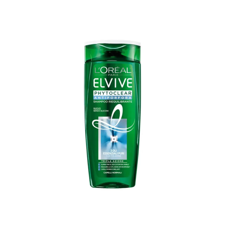 L'Oreal Elvive Phytoclear Anti Forfora Rebalancing Shampoo 400ml