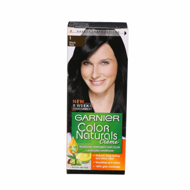 Garnier Color Naturals Permanent Crème Hair Color - 1 Black