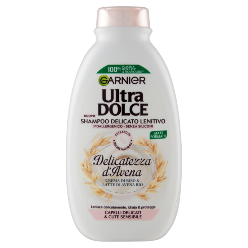 Garnier Ultra Dolce Shampoo with Crema Di Rose, 300 ml