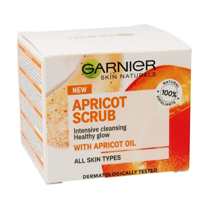 GARNIER Skin Naturals Apricot Face Scrub - 50 ml