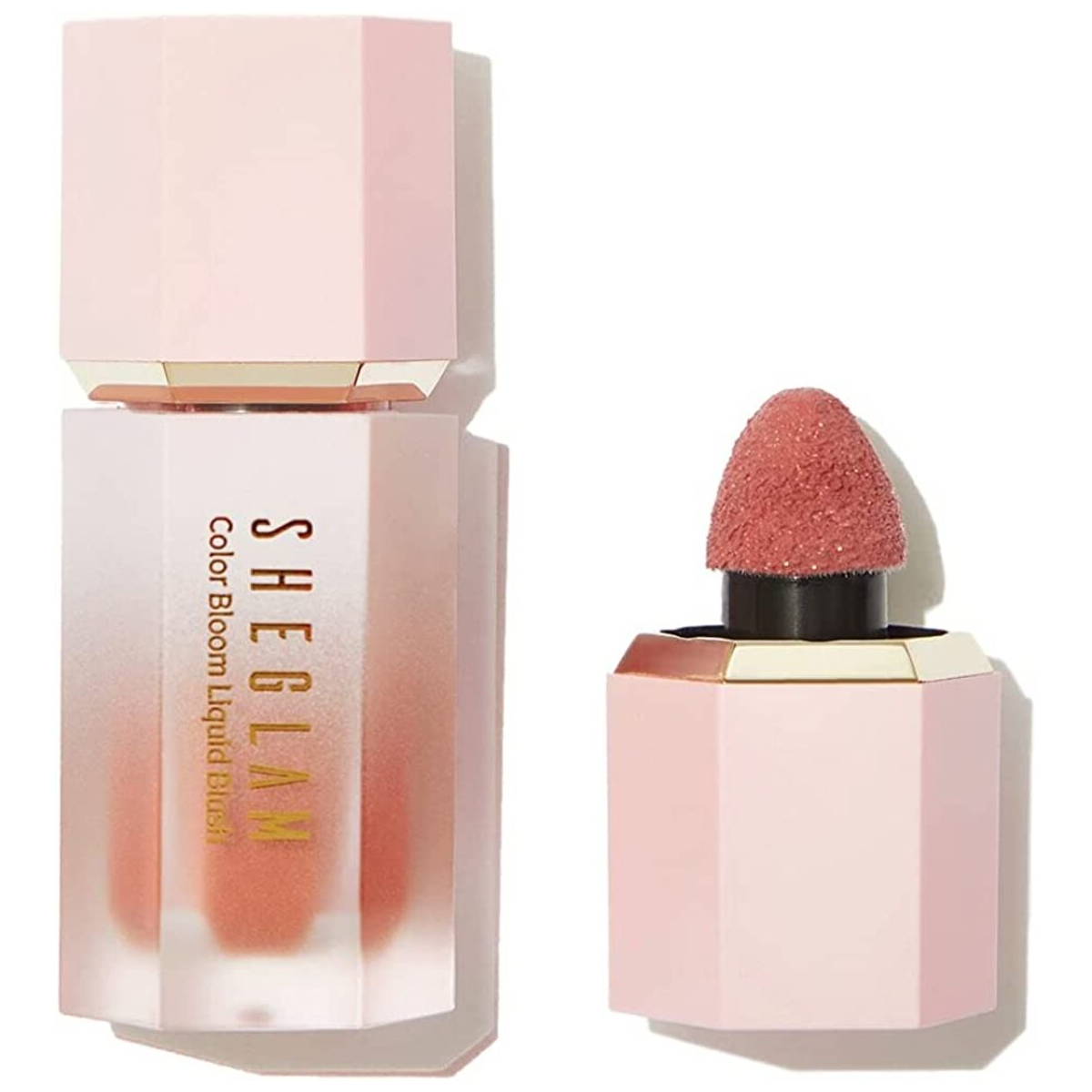 Sheglam Color Bloom Matte Liquid Blush Risky Business