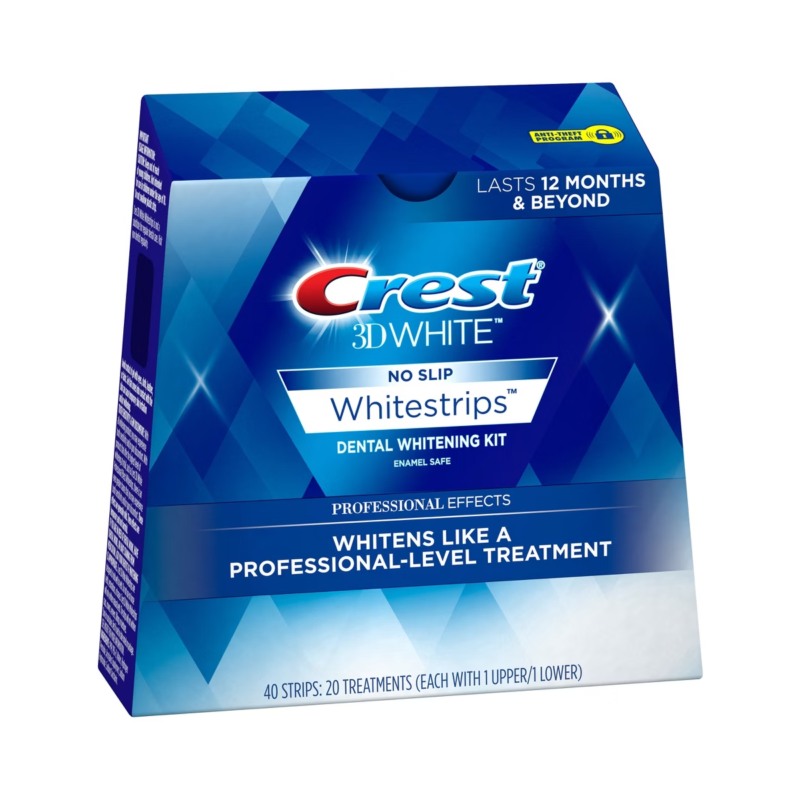 Crest 3D White Professional Effects Whitestrips Teeth