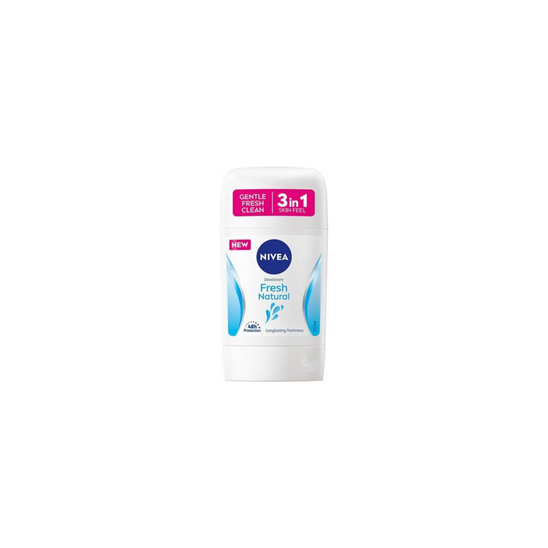Nivea Fresh Natural Deodorant, 3 in 1, for Women, 50 ml