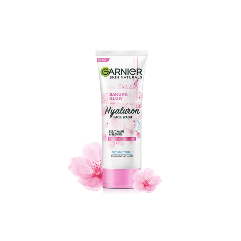 Garnier Sakura Glow Ceramide Face Wash 100ml