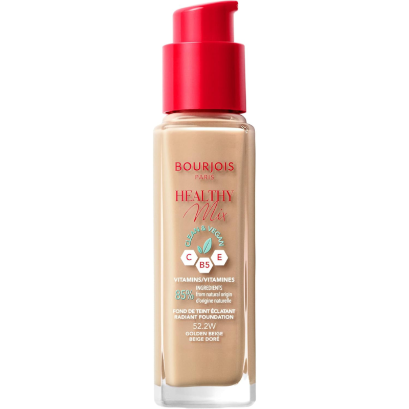 Bourjois Healthy Mix Clean Foundation 52.2W Golden Beige