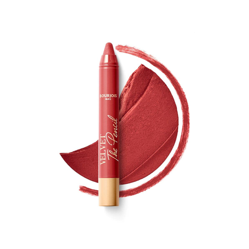 Bourjois Lipstick and lip liner 2 in 1 Velvet The Pencil - 05: Red Vintage