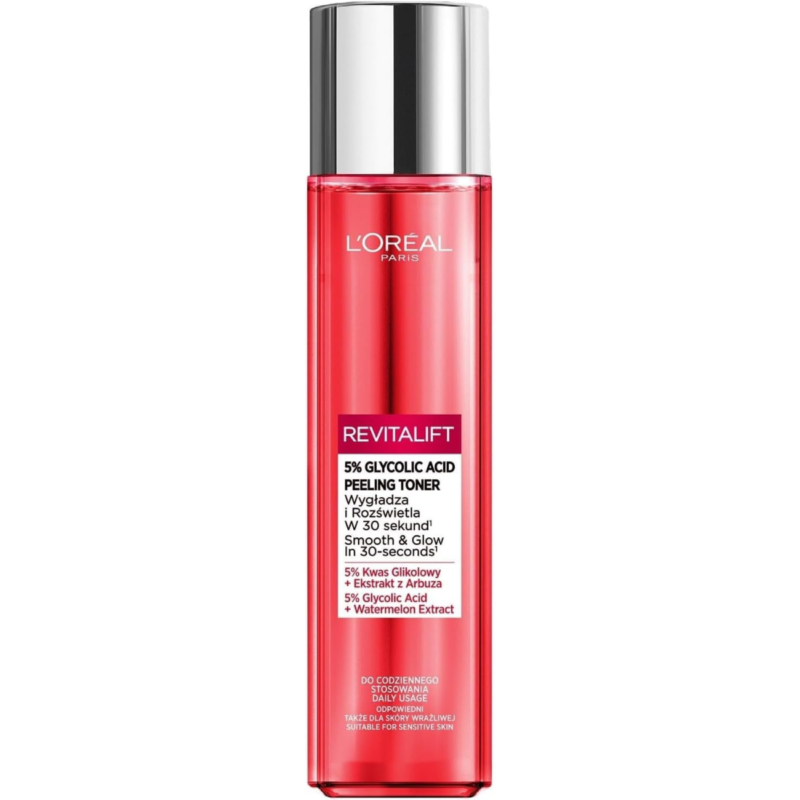 L'Oreal Revitalift Peeling- Exfoliating Toner With Glycolic Acid 180 ml