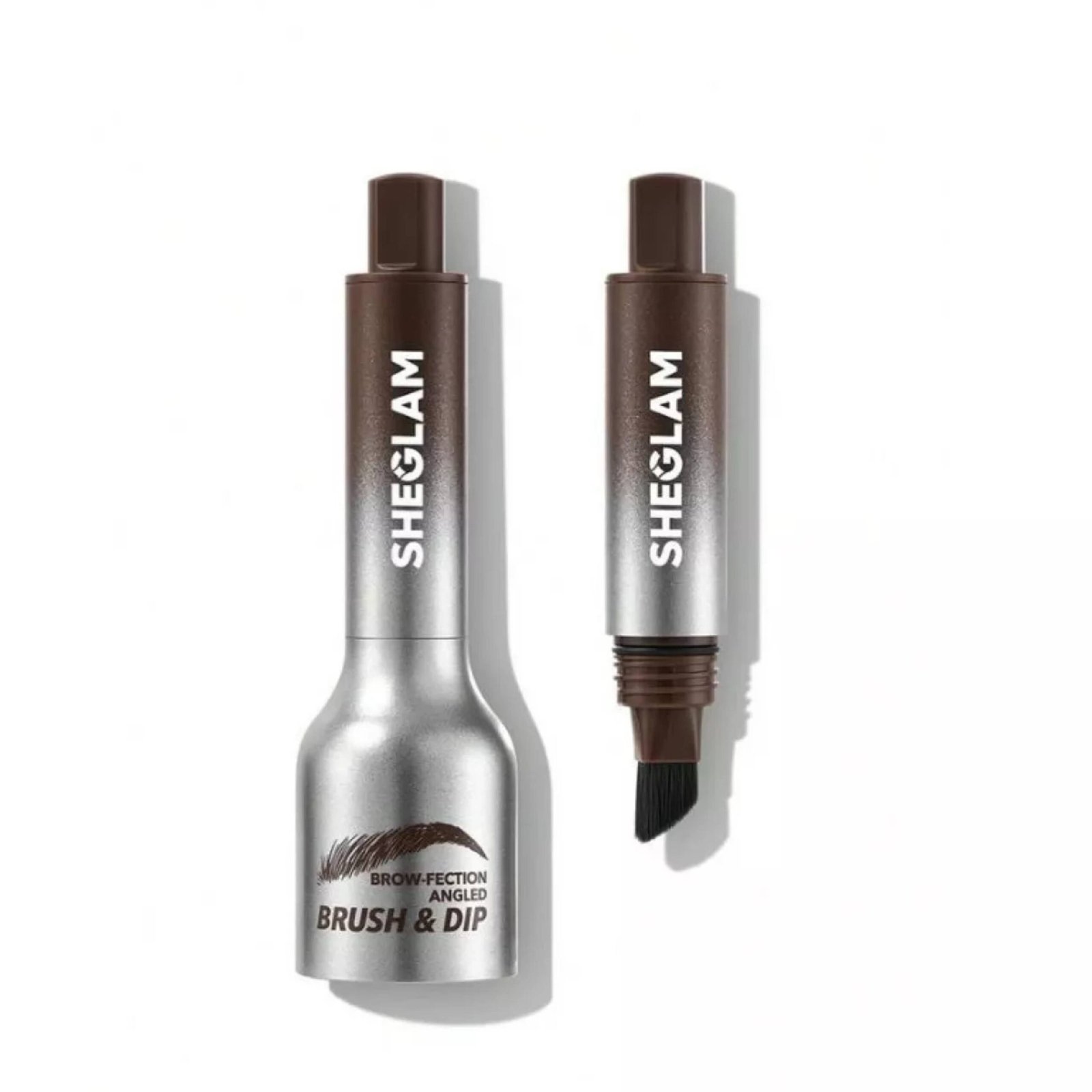 Sheglam Brow-Fection Angled Brush & Dip -chocolate