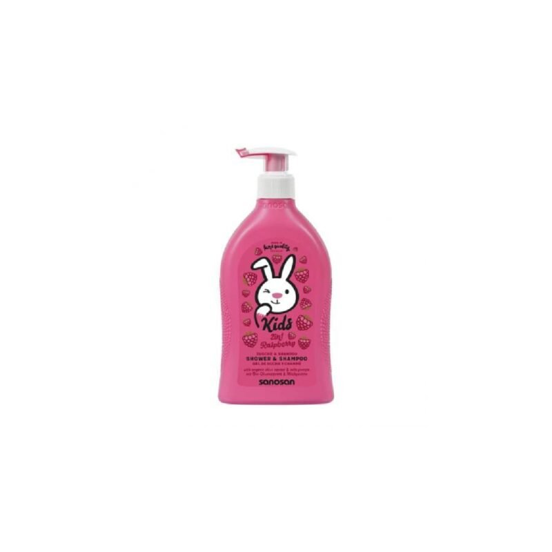 Sanosan Kids Shampoo and Shower - 2in1 Raspberry - 200 ml