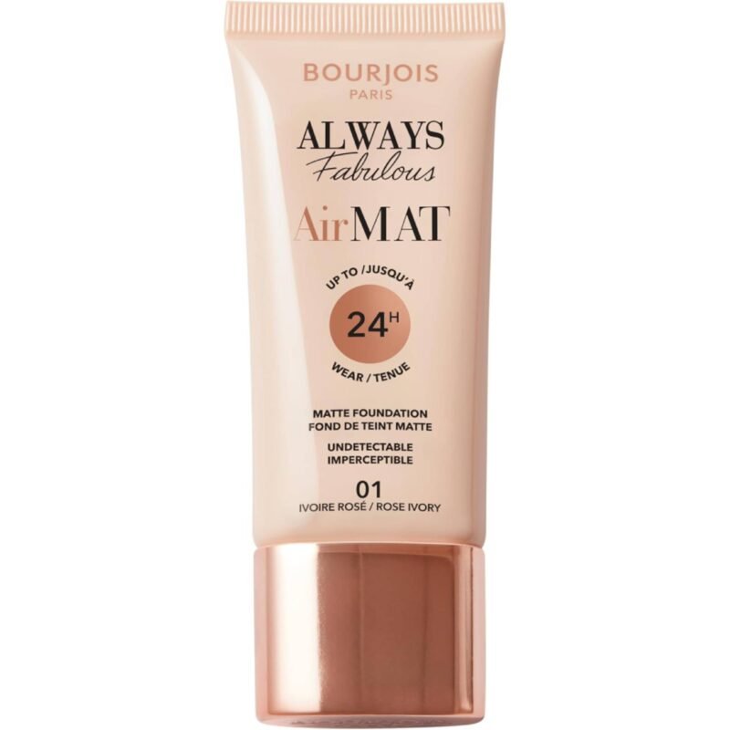 Bourjois Air Mat Foundation, 01 Rose Ivory